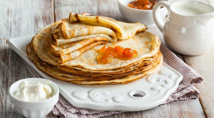 Блины на Масленицу: 7 вкусных рецептов на каждый день масленичной недели" 