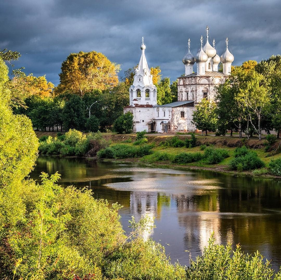 пейзаж с церковью вологда фото