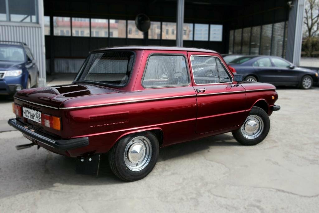 Заз 968м красный