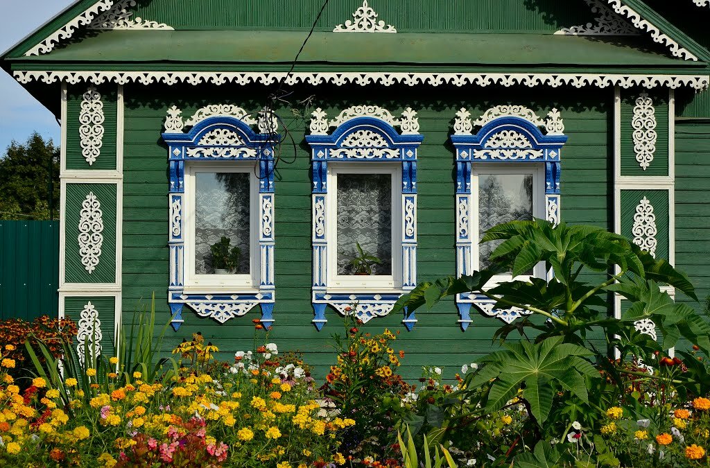 красивый домик с наличниками картинки фото