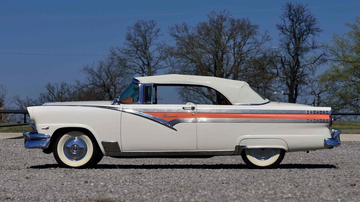 1956 ford fairlane sunliner фото