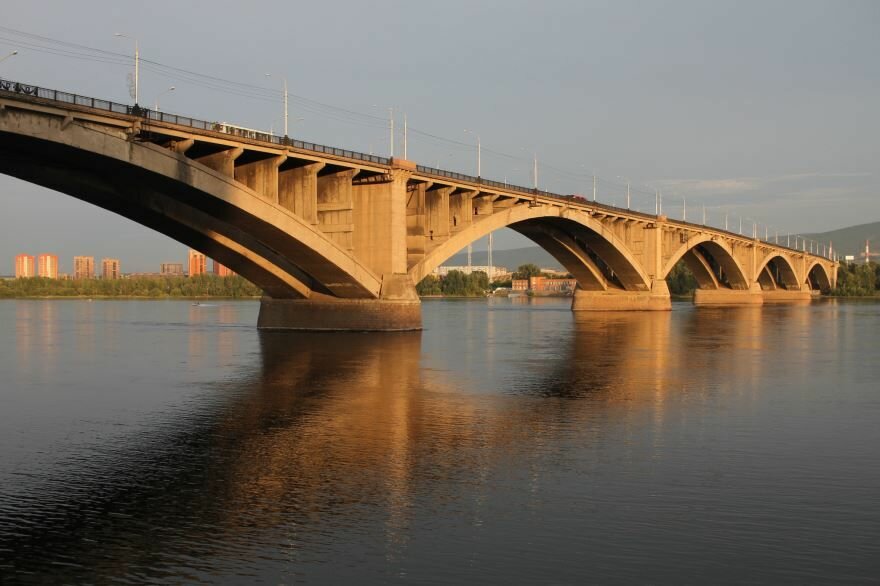 коммунальный мост в красноярске фото
