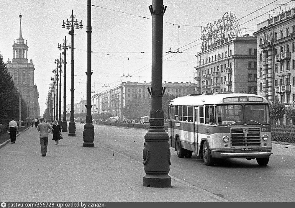 московский проспект ленинград 60-е годы фото