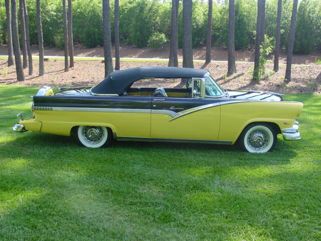 1956 ford fairlane sunliner фото