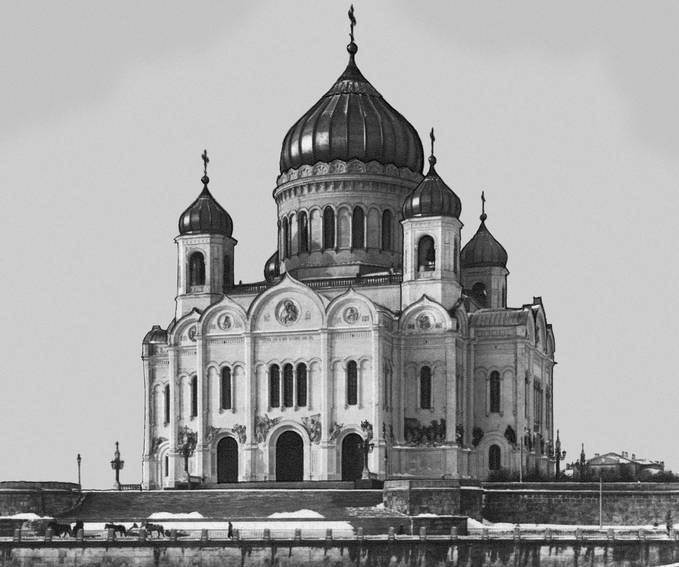 храм христа спасителя в москве фото