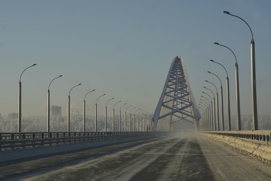 мост новосибирск фото