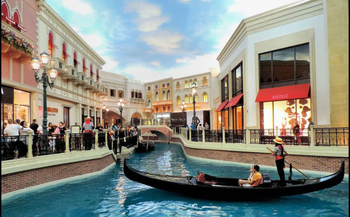 grand canal shoppes, лас-вегас, сша фото