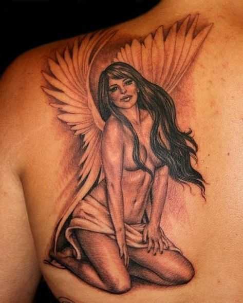 Sexy angels tattoos