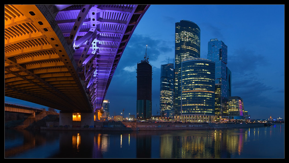 мост москва сити фото