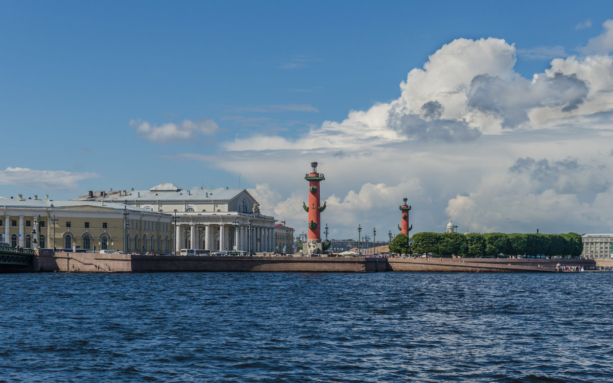стрелка васильевского острова санкт петербург фото