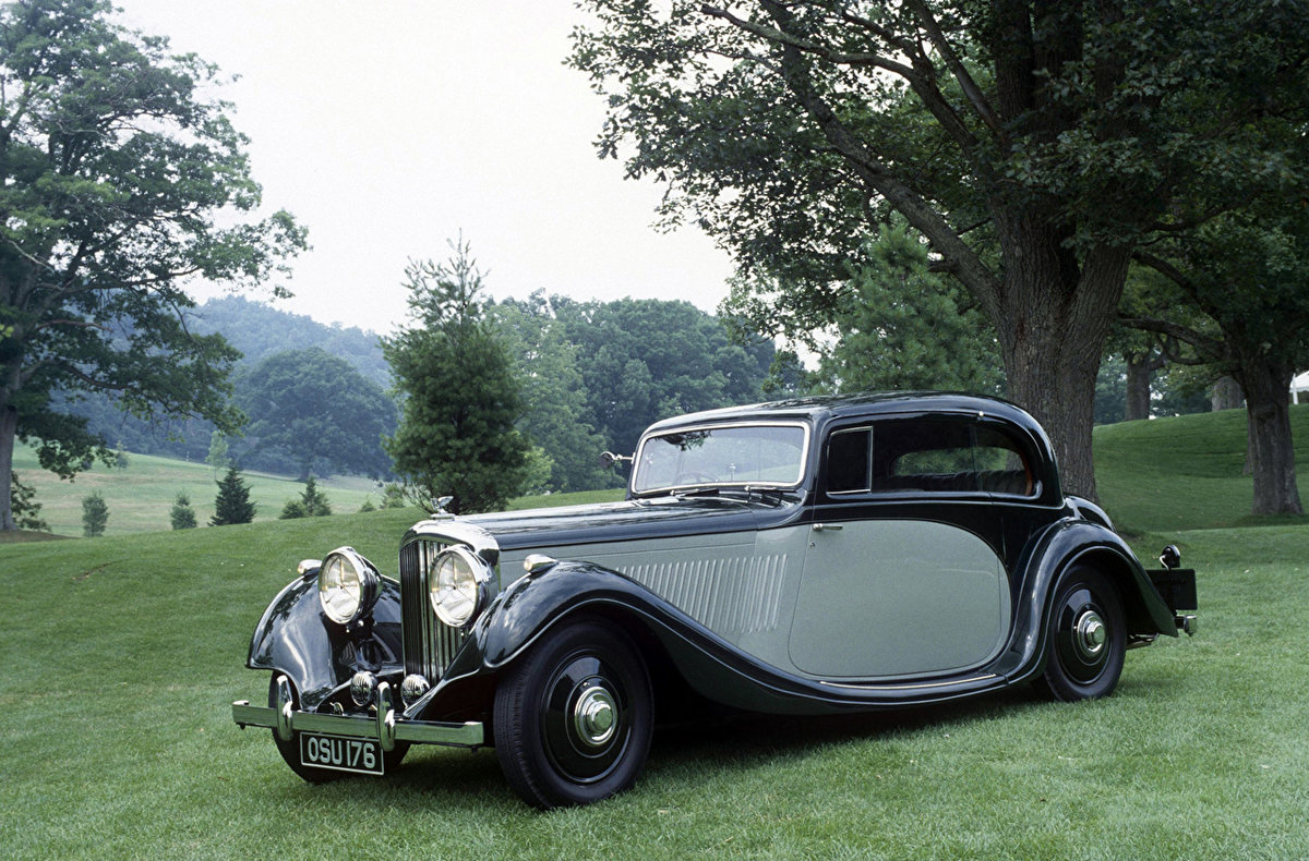 retro bentley coupe фото