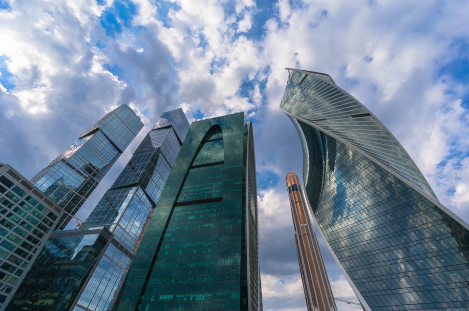 москва сити башни фото
