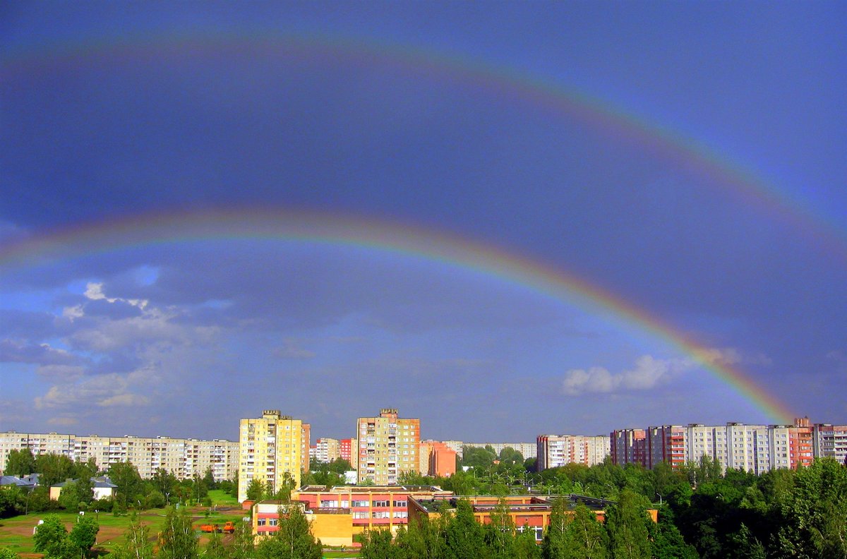 радуга фото