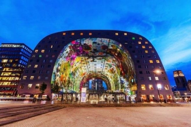 markthal в роттердаме фото