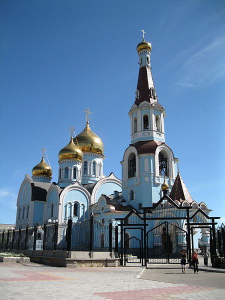 кафедральный собор казанской иконы божьей матери в чите. фото