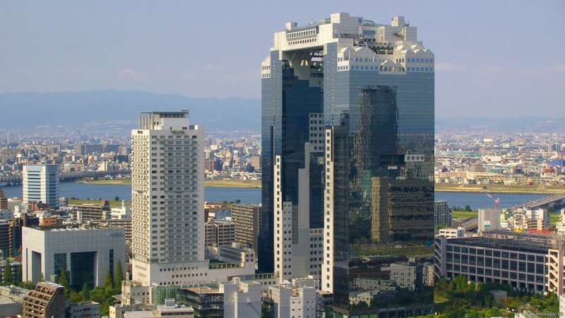 небоскреб умеда осака фото
