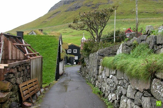 фарерские острова деревня фото