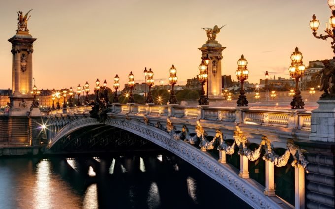 мост александра 3 в париже фото