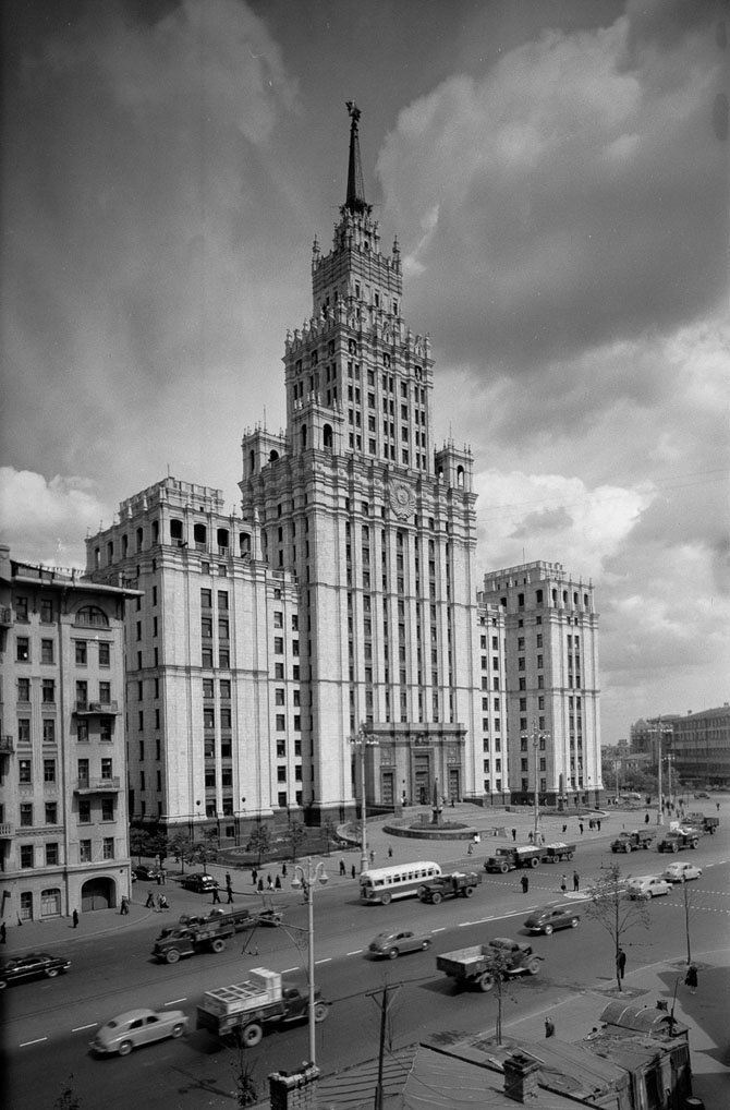 высотные здания москвы ссср фото