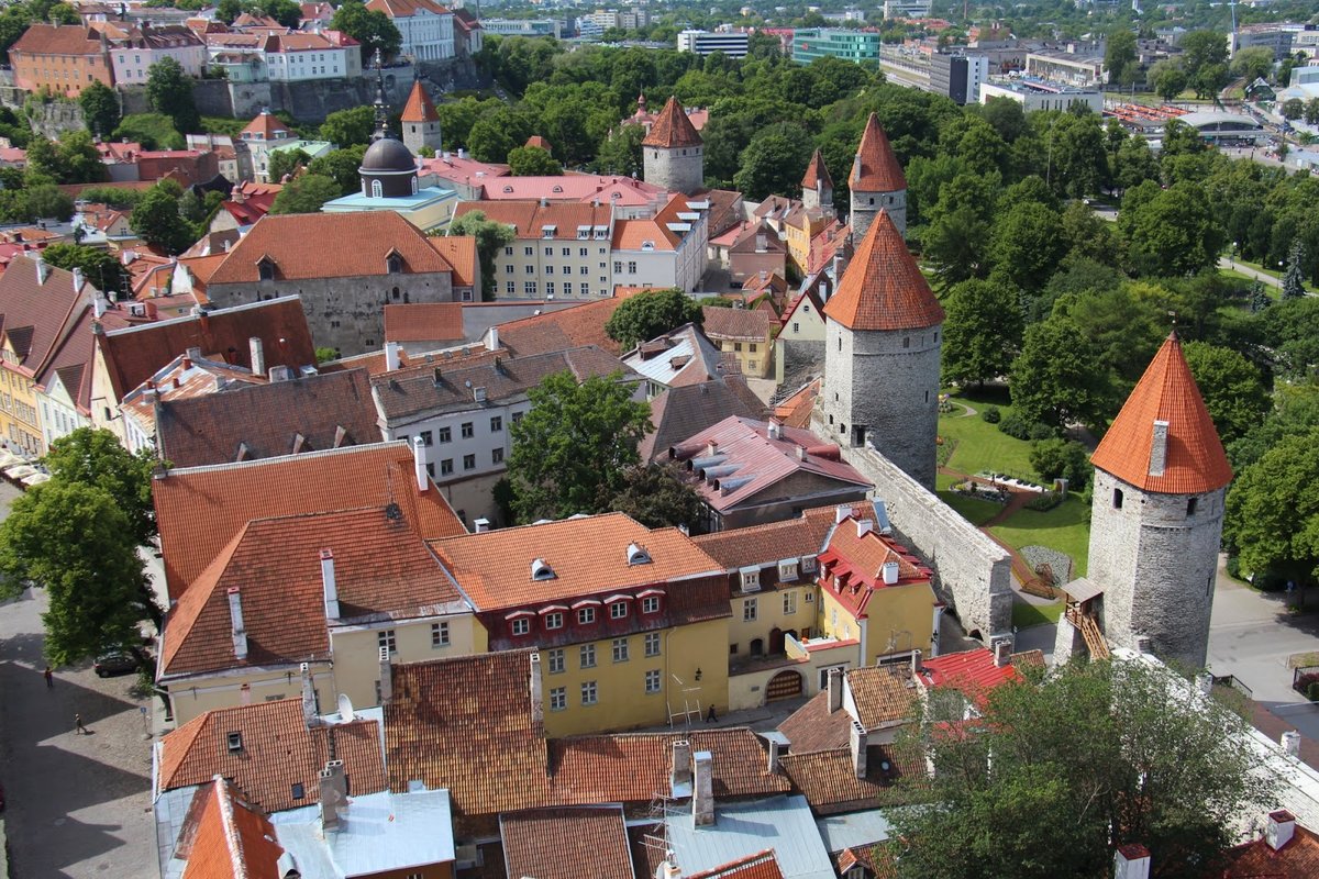 эстония таллин старый город фото