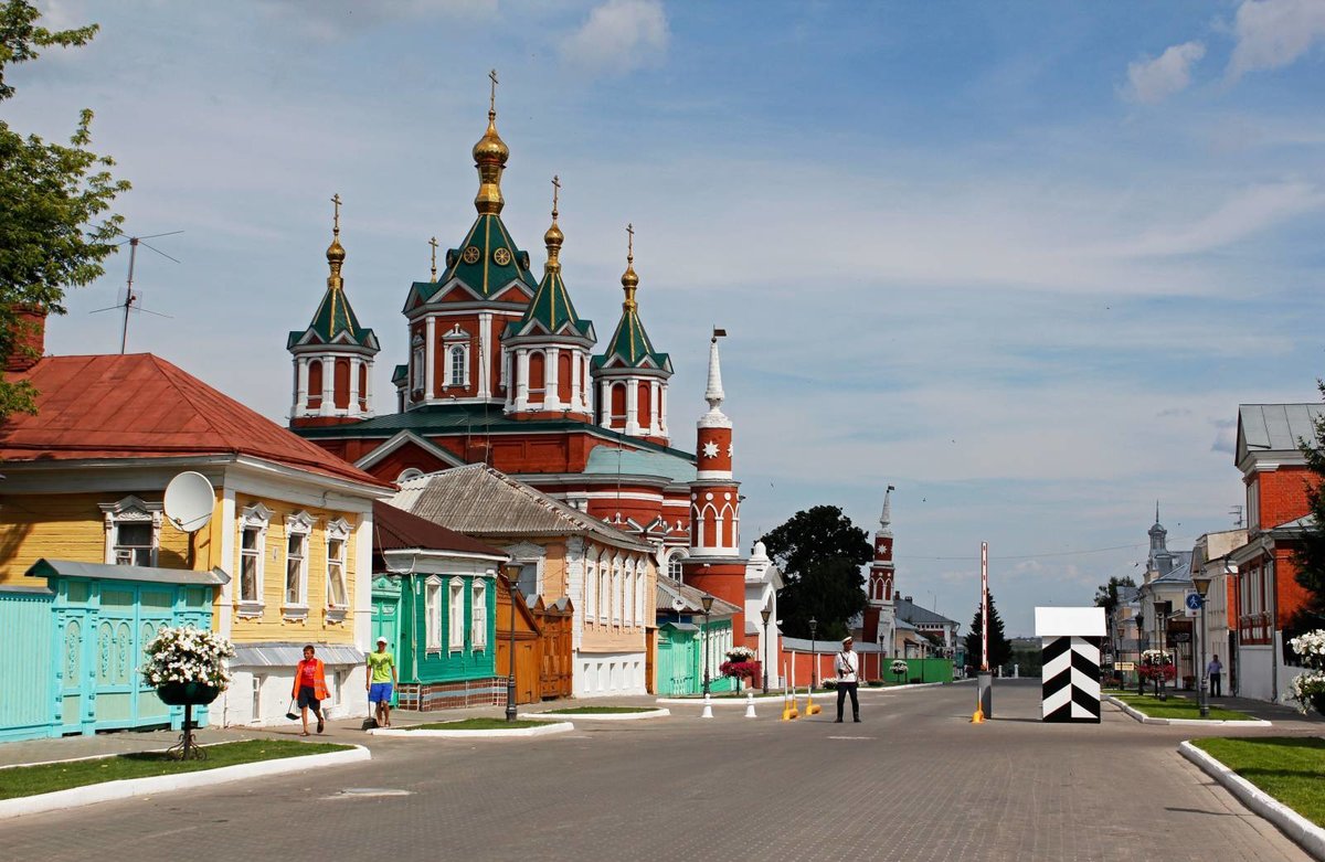 коломна кремль улица лажечникова фото
