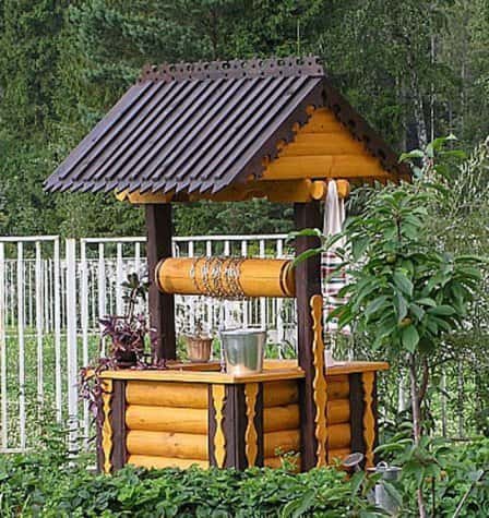 декоративный колодец фото