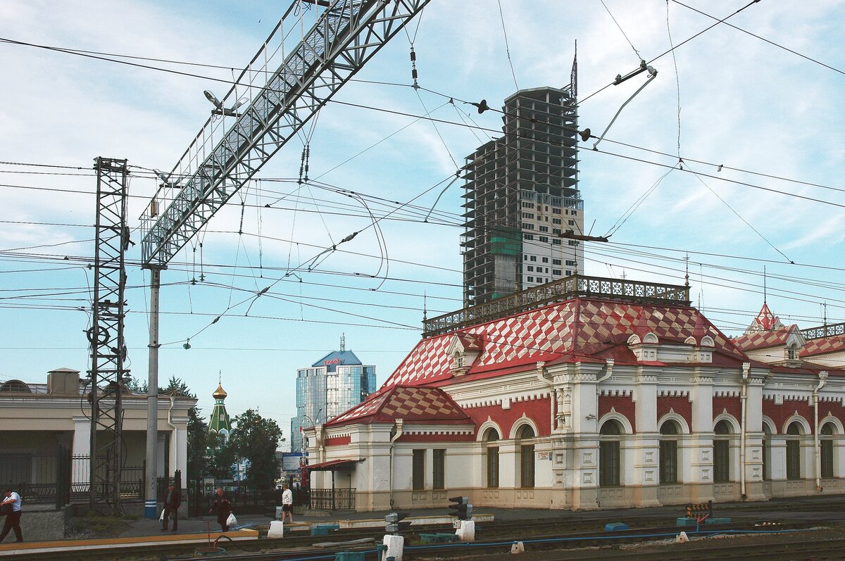 старый железнодорожный вокзал екатеринбург фото