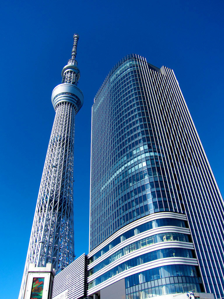 башня tokyo skytree фото