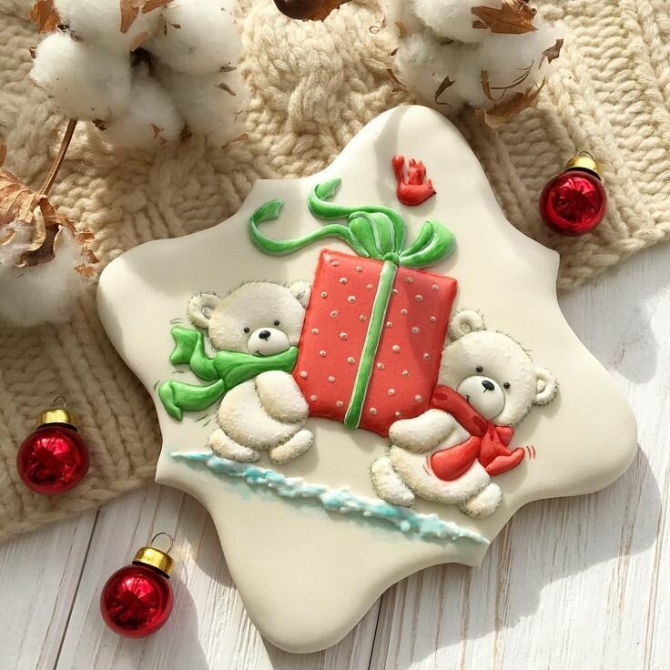 новогодние пряники фото