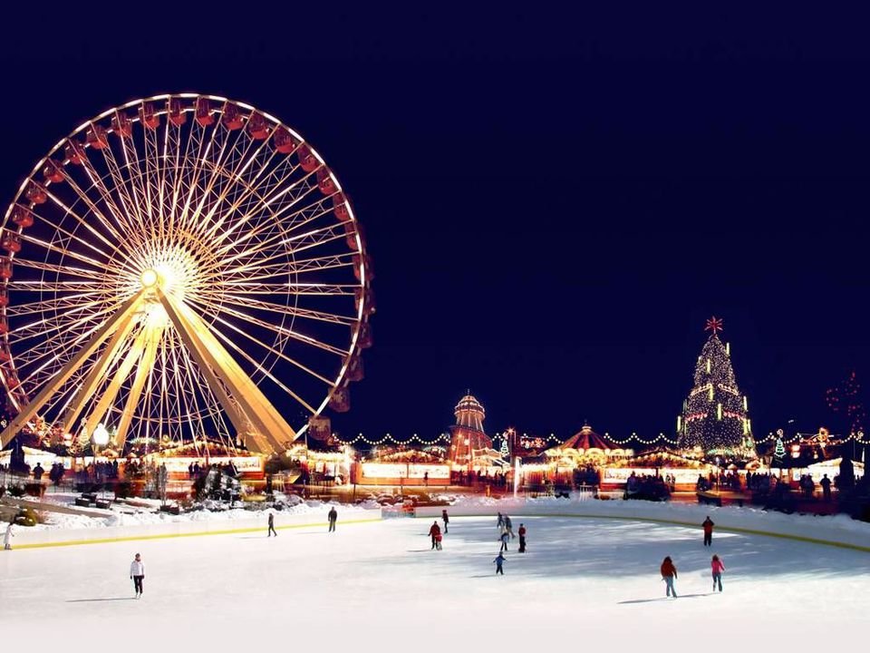 winter wonderland в гайд парке фото