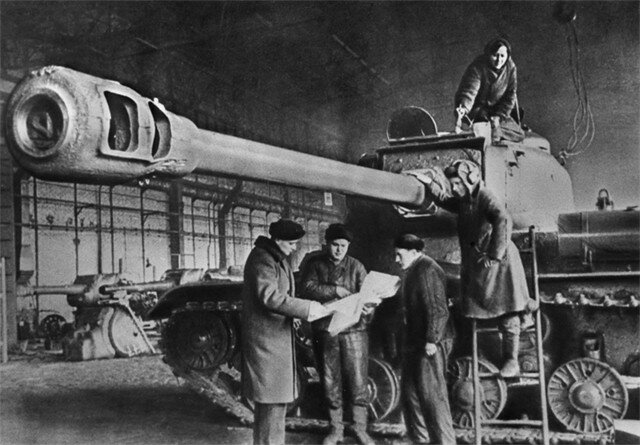 челябинский танковый завод в 1941-1945 фото