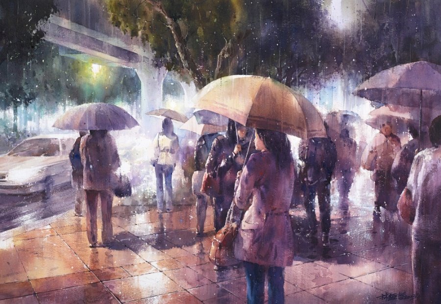 художник lin ching che фото