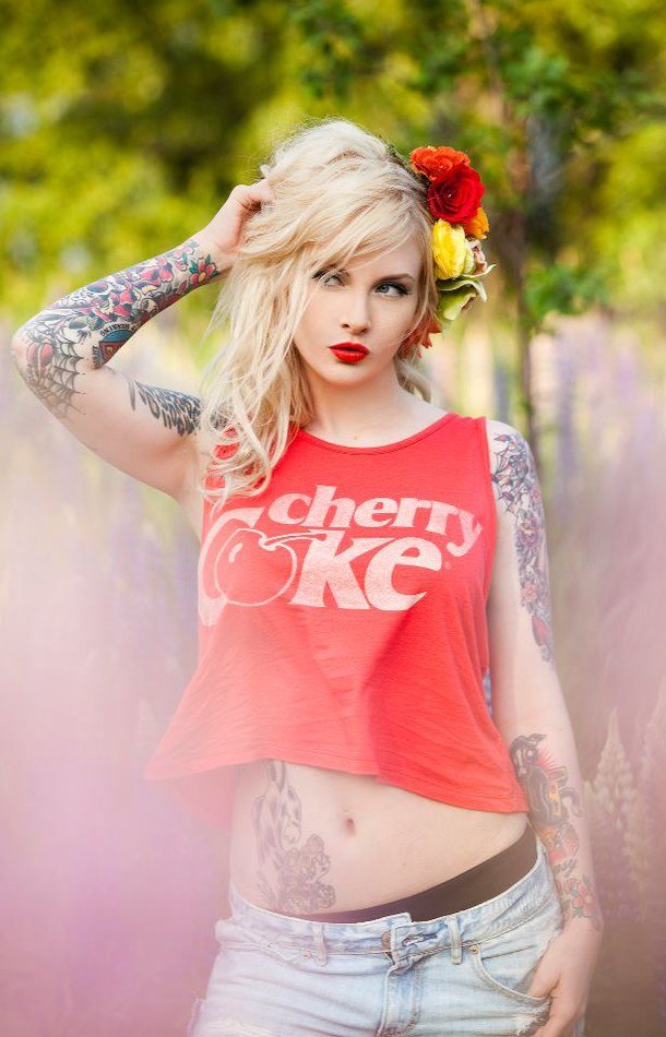 Blonde scene girls school volleyball