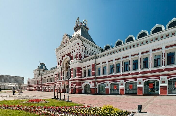 нижегородская ярмарка нижний новгород фото