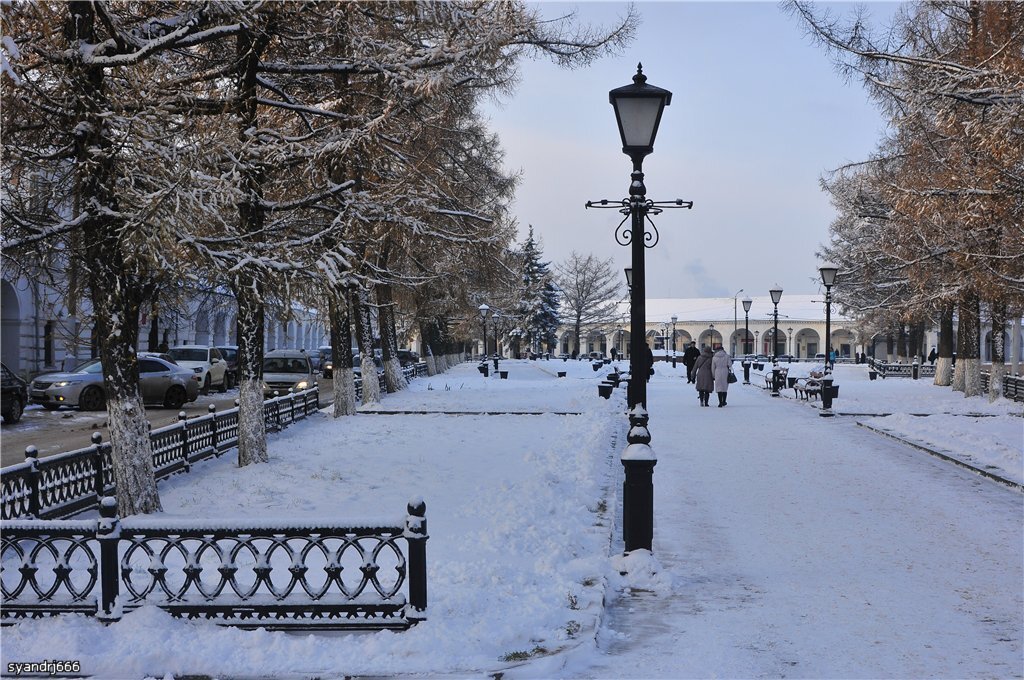 зимняя кострома фото