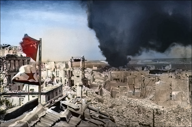 разрушенный севастополь 1944 фото