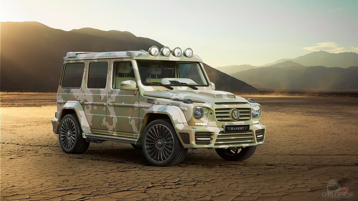 мерседес g63 amg mansory gronos фото