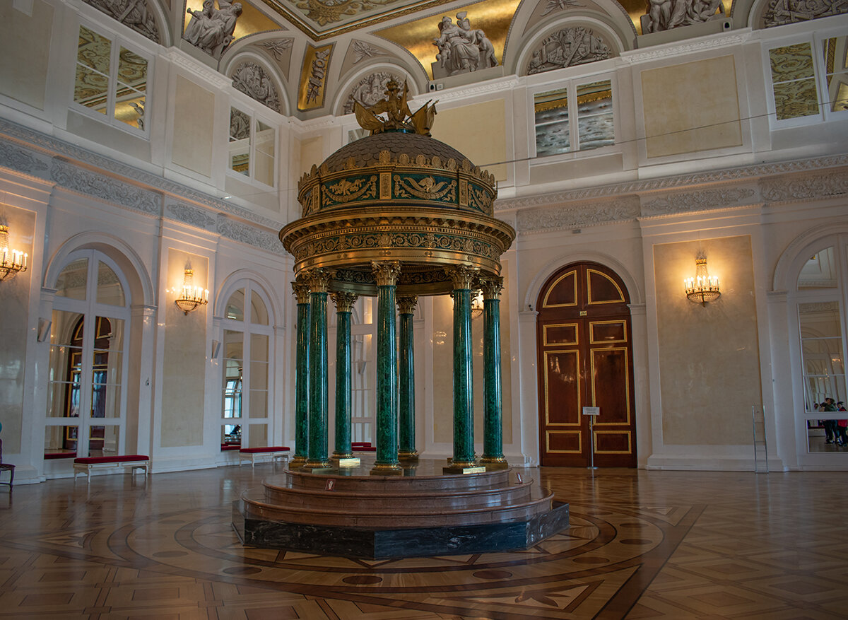 эрмитаж аванзал ротонда фото