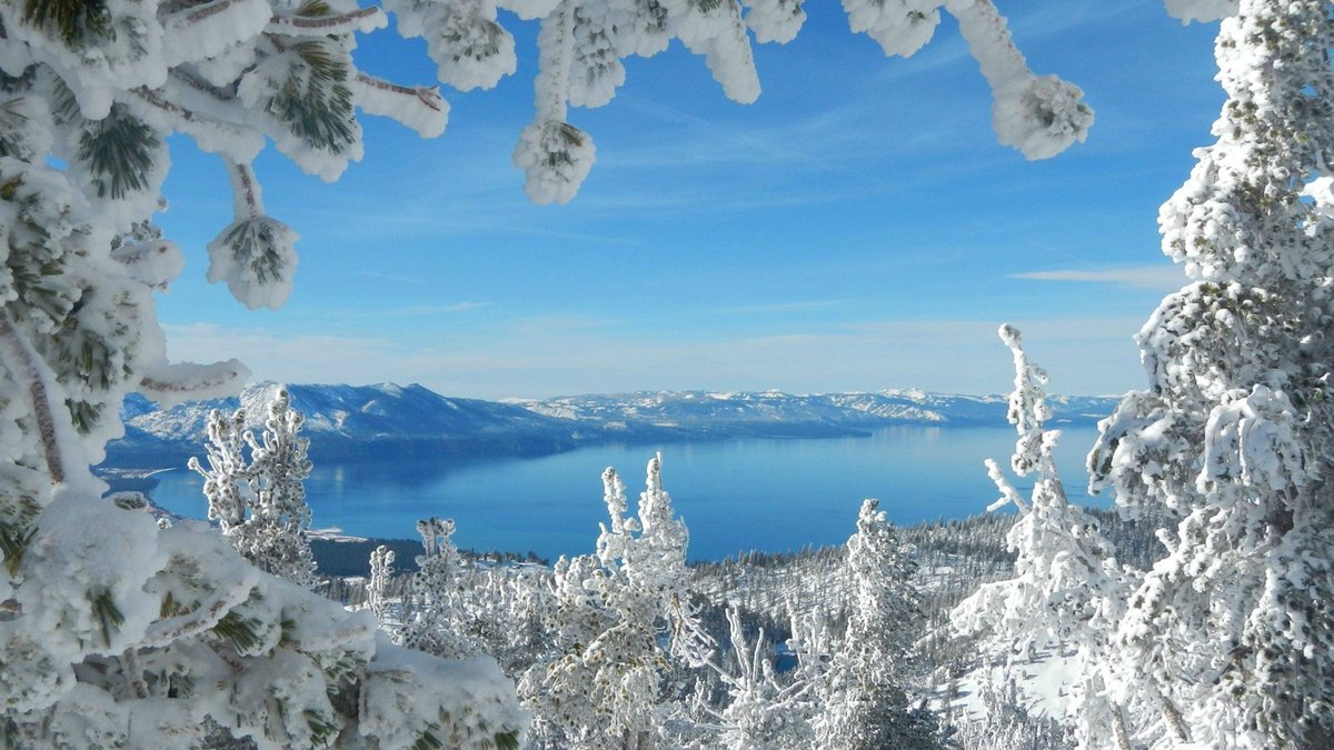 красивая зима фото