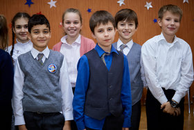 Фото 16. Линейка в 3-х и 4-х классах. Ноябрь, 2018