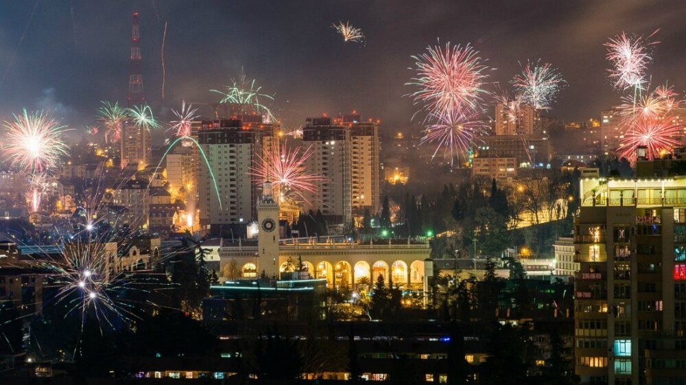 сочи новый год фото