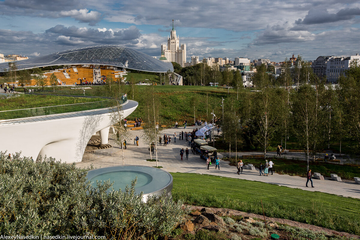 парк зарядье фото