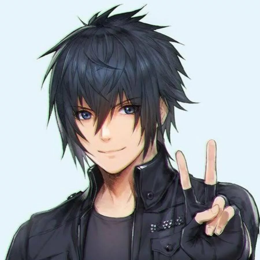 Крутые картинки на аватарку аниме парня а хорошее графике