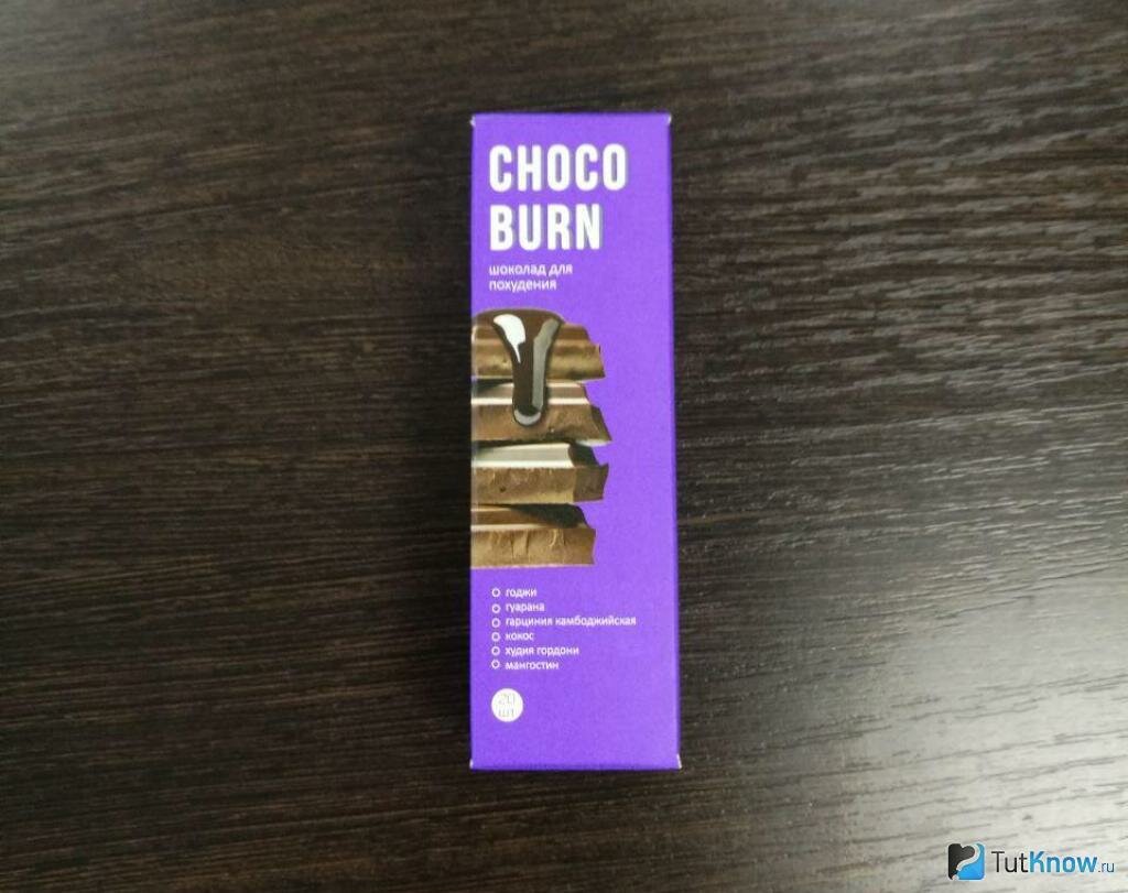шоколад choco burn для похудения фото