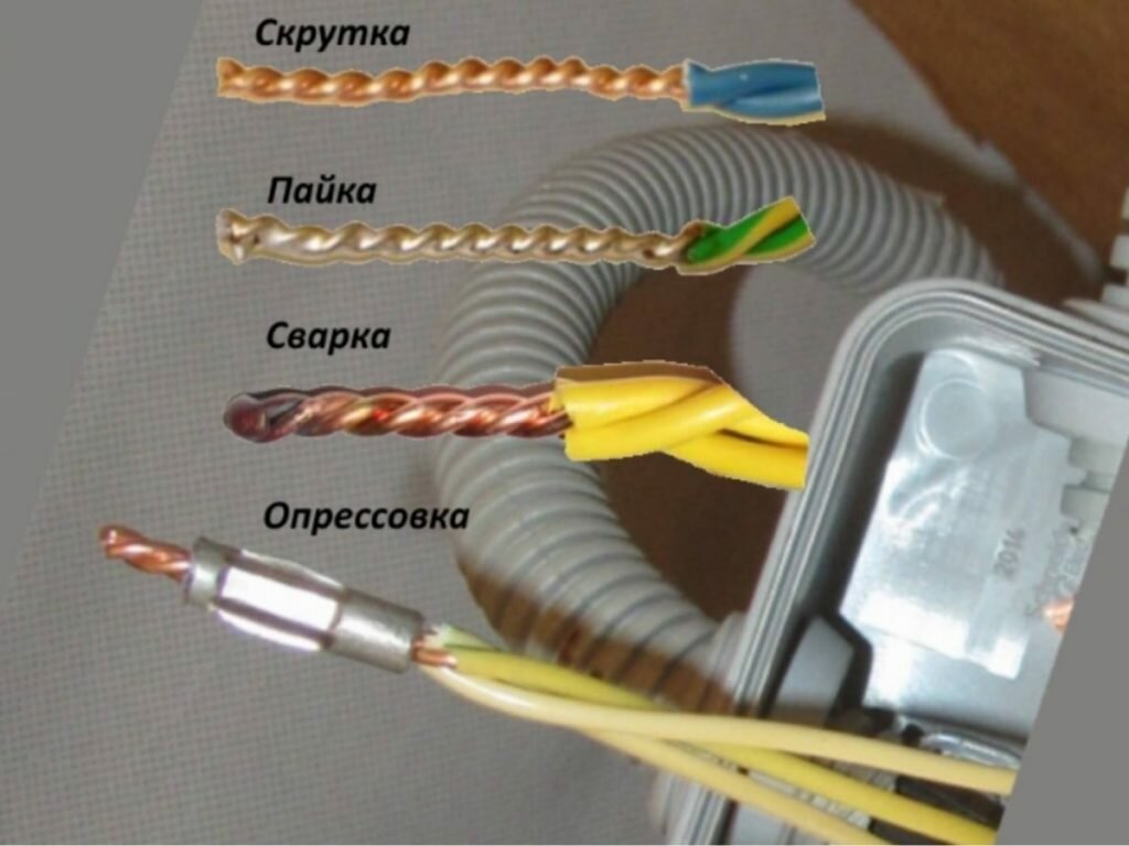 соединение проводки