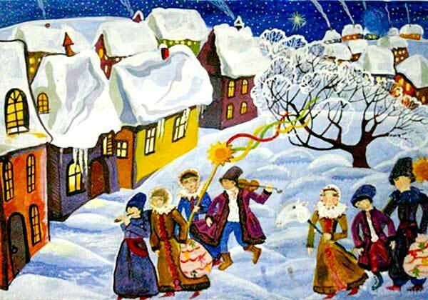 рождественские колядки фото