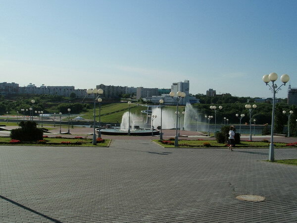 фонтан на заливе чебоксары фото