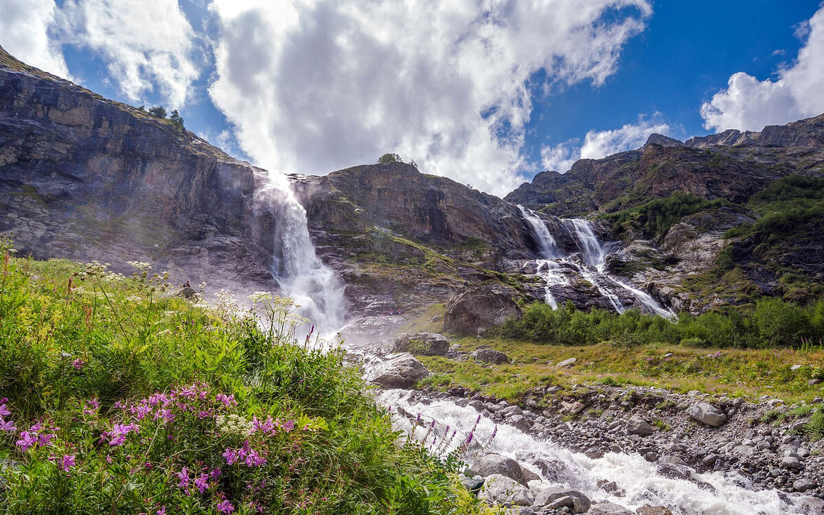 архыз софийские водопады фото