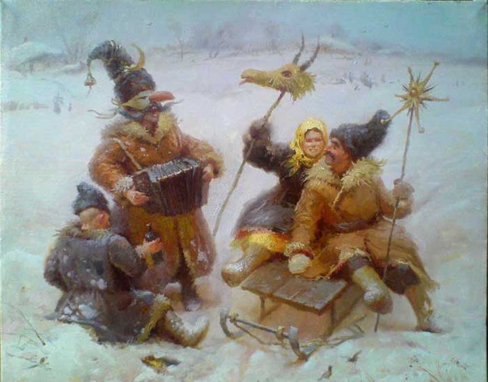 святки колядки фото