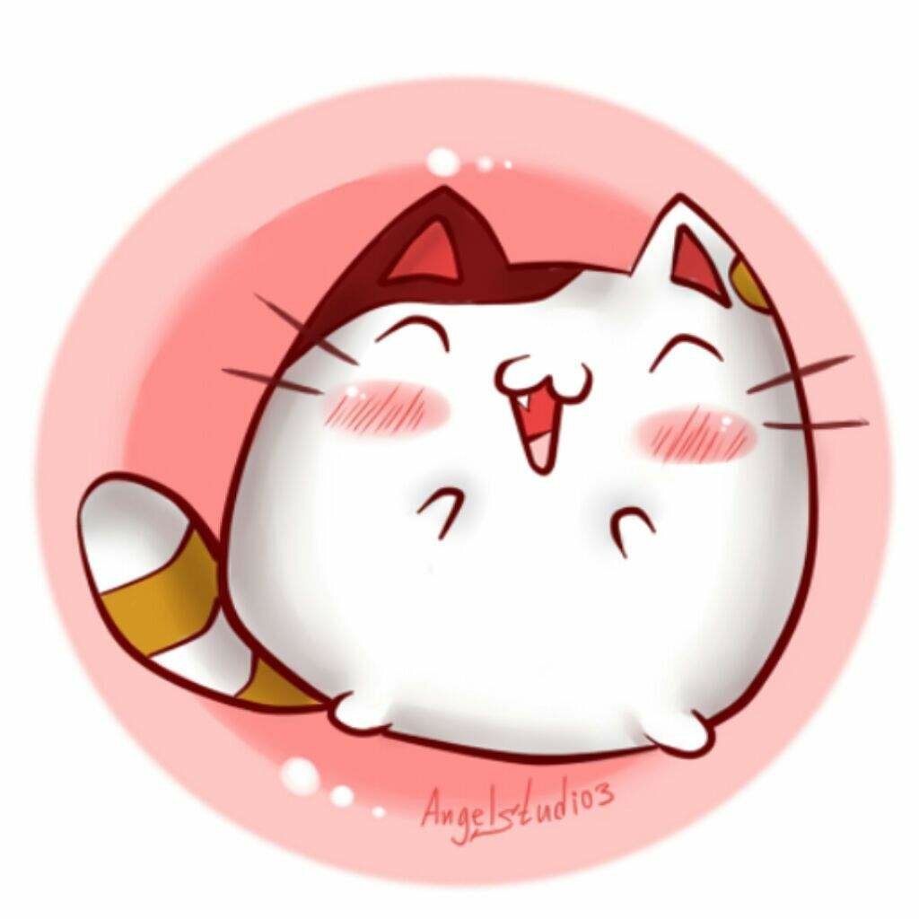 Картинки по запросу стикер аниме кошка